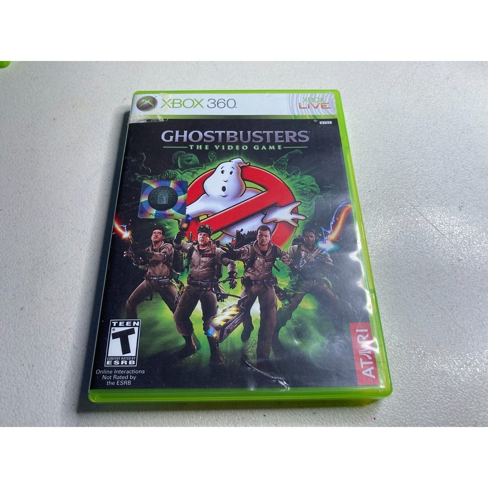 Ghostbusters The Video Game Microsoft Xbox 360 2009 Disc and Case Tested